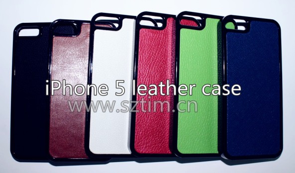 iphone 5 leather injection case 6 designs